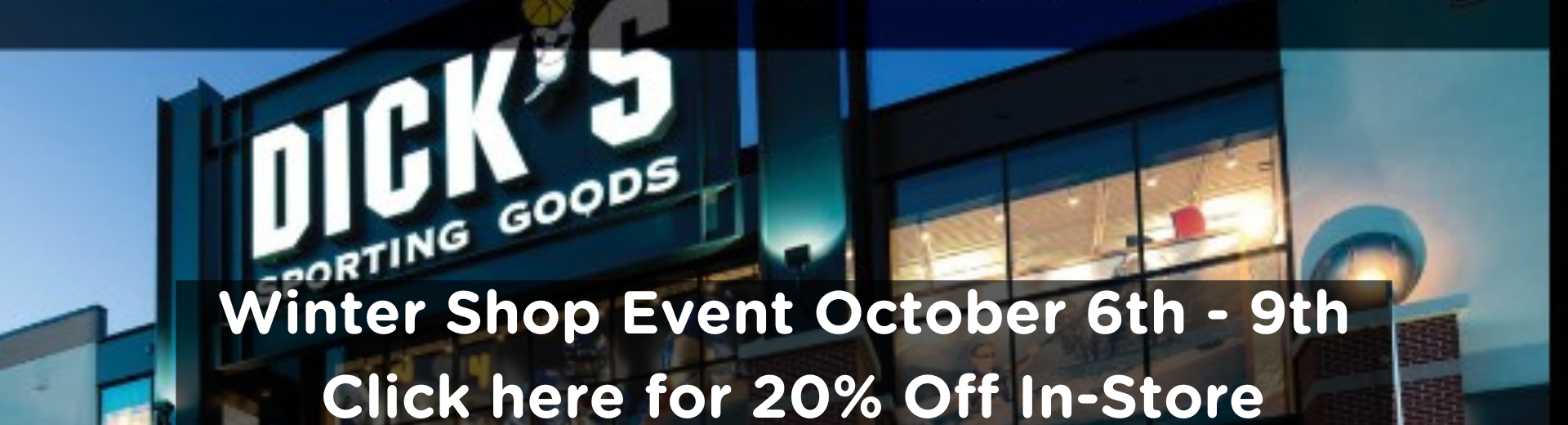 Dick's Sporting Goods Shop Days 