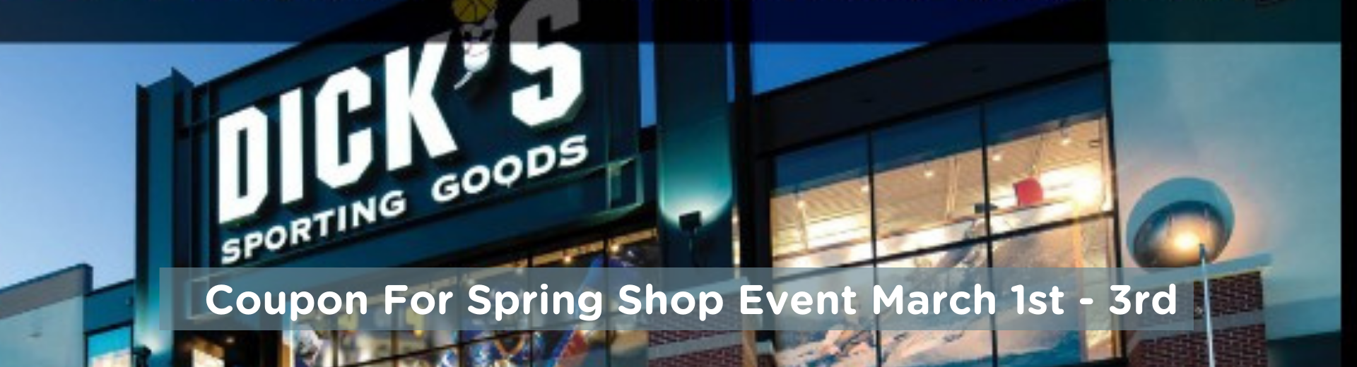 DSG Spring Shop Event 